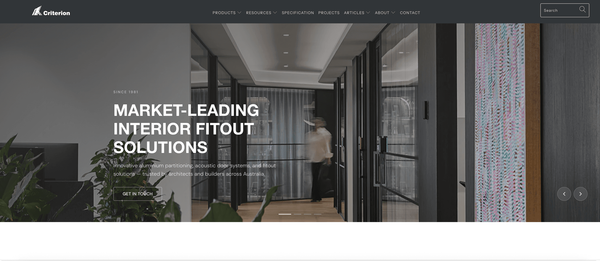 Criterion Industries — website by Good Job Digital